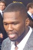 Star du hip hop 50 Cent